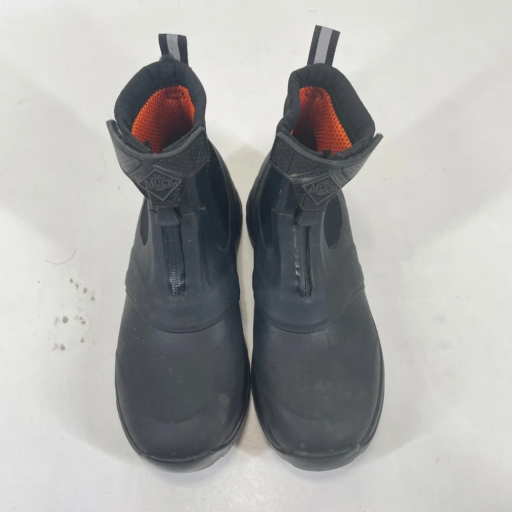 Muck Boot Company Apex Mid Zip Black Waterproof Boots Mens 8 US 41 EU
